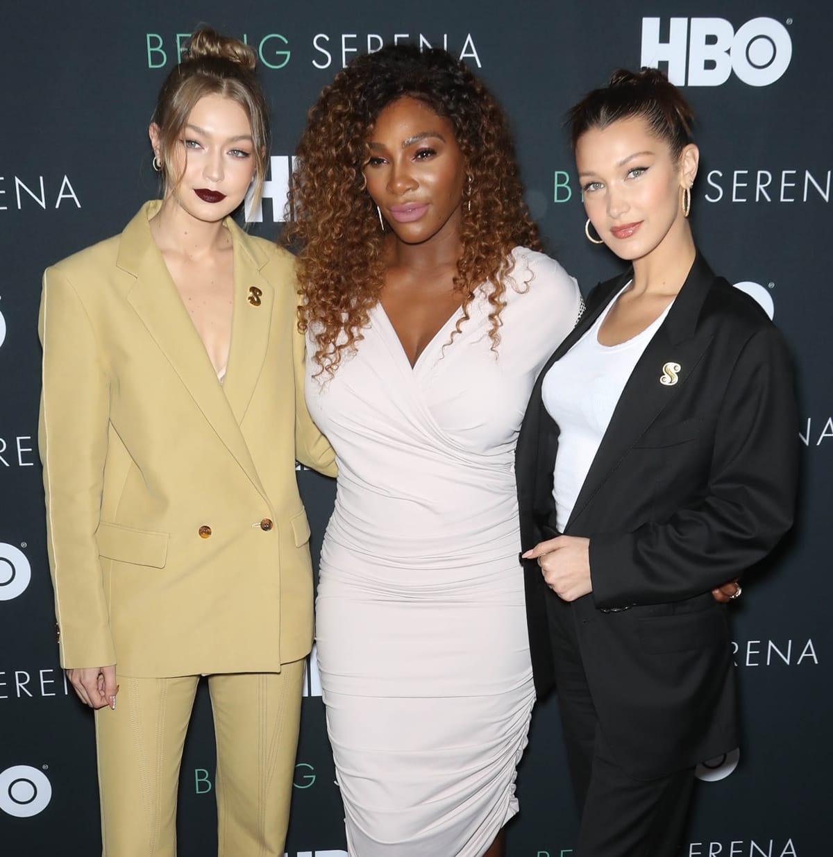 Gigi Hadid tops the height chart at 5ft 9 ¼ (175.9 cm), just edging out Serena Williams at 5ft 9 (175.3 cm), while Bella Hadid falls slightly shorter than both at 5ft 8 (172.7 cm)