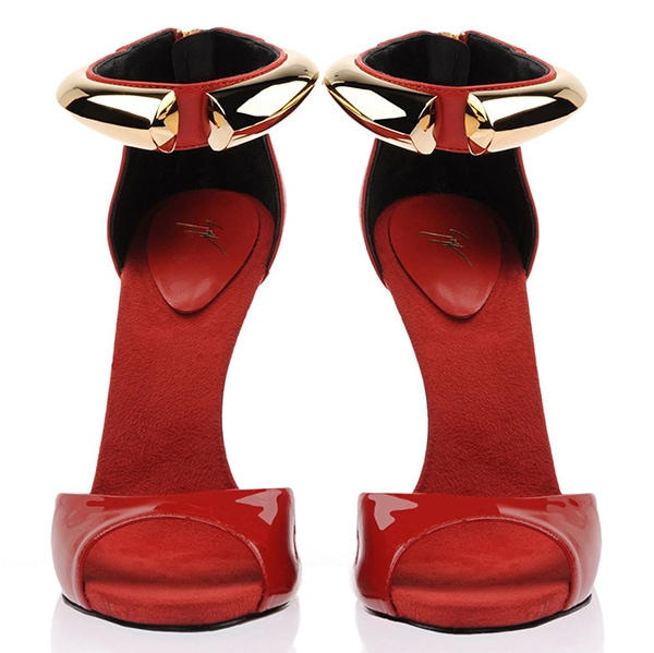 Giuseppe Zanotti Bon-Ton Sandals Red