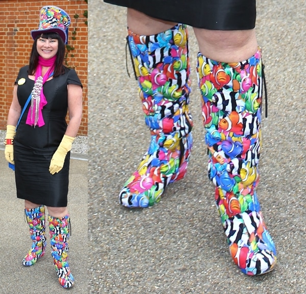 Colorful Fancy Wellies for Wet and Muddy Festivals