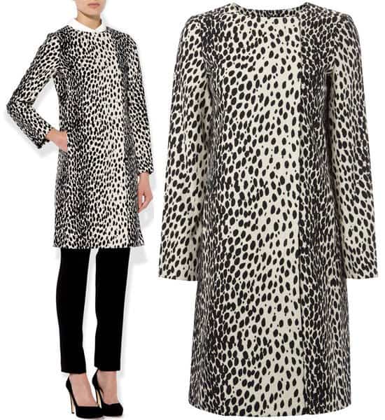 Hobbs Dalmatian Mac Coat