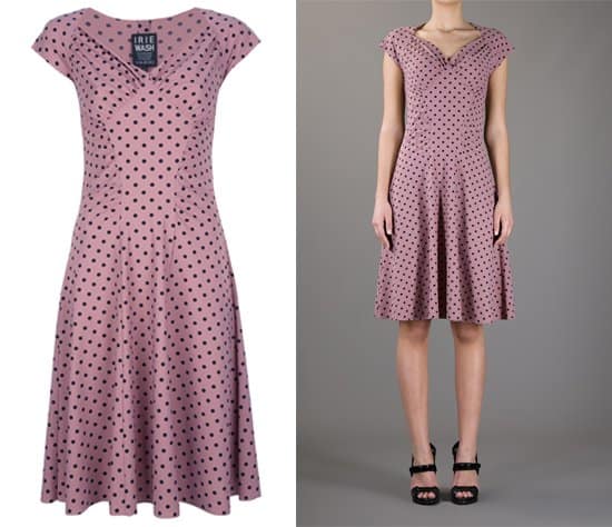 Irie Wash Polka Dot Printed Dress