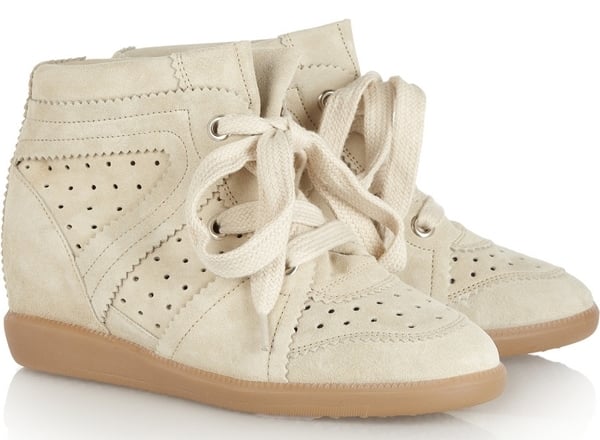 Isabel Marant The Bobby Suede Sneakers