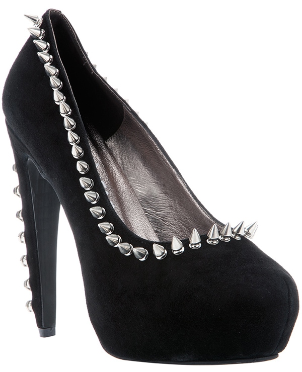 Spiked Jeffrey Campbell Madame Pumps