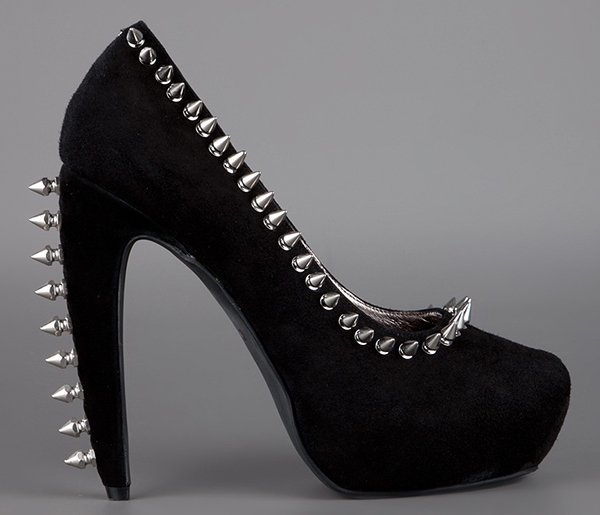 Spiked Jeffrey Campbell Madame Pumps