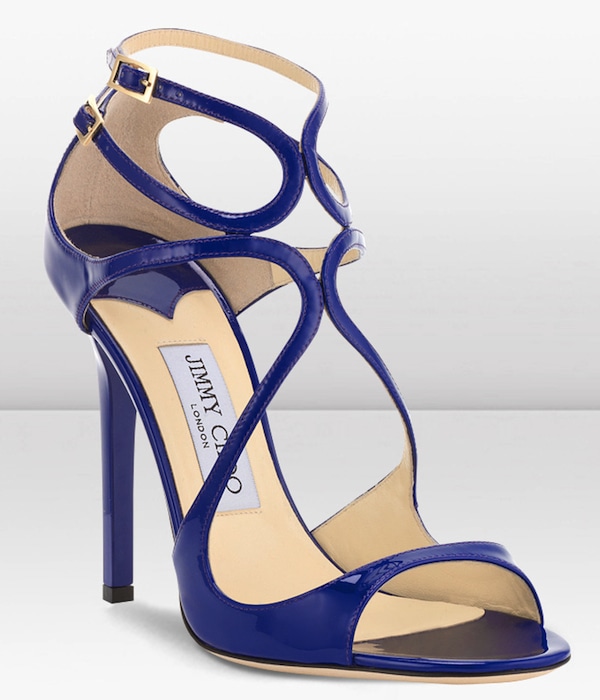 Jimmy Choo Lance Viola Sandals