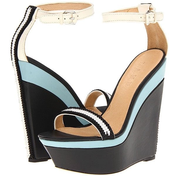 L.A.M.B. "Penny" Wedge Sandals