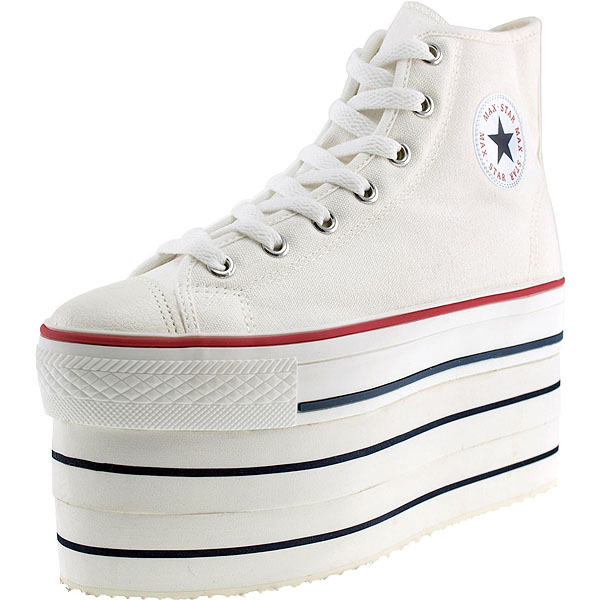 Maxstar Super Double Platform Sneakers