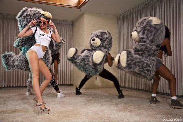 Miley Cyrus' new single, "We Can't Stop,"