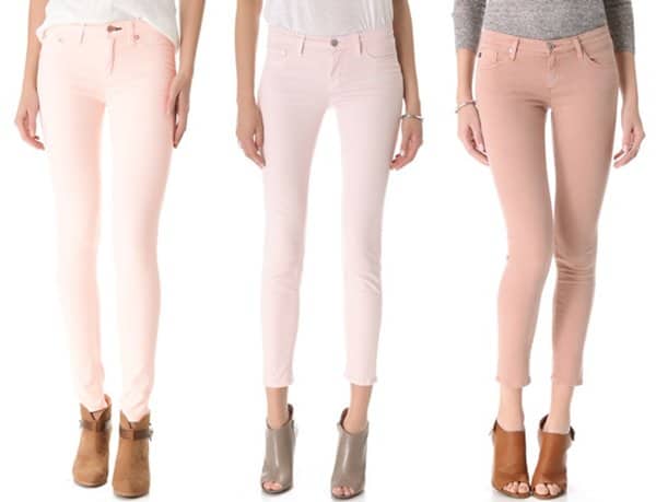 Peach-Colored Jeans from Shopbop