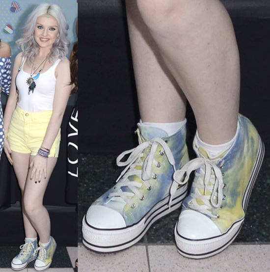 Perrie Edwards of Little Mix at their autograph-signing event at the Sunrise Mall in Long Island on May 29, 2013