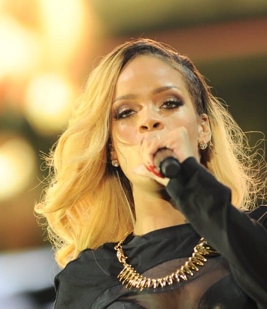 Rihanna delivers a powerhouse performance to a packed audience at Istanbul's Inonu Stadium during her 2013 Diamonds World Tour