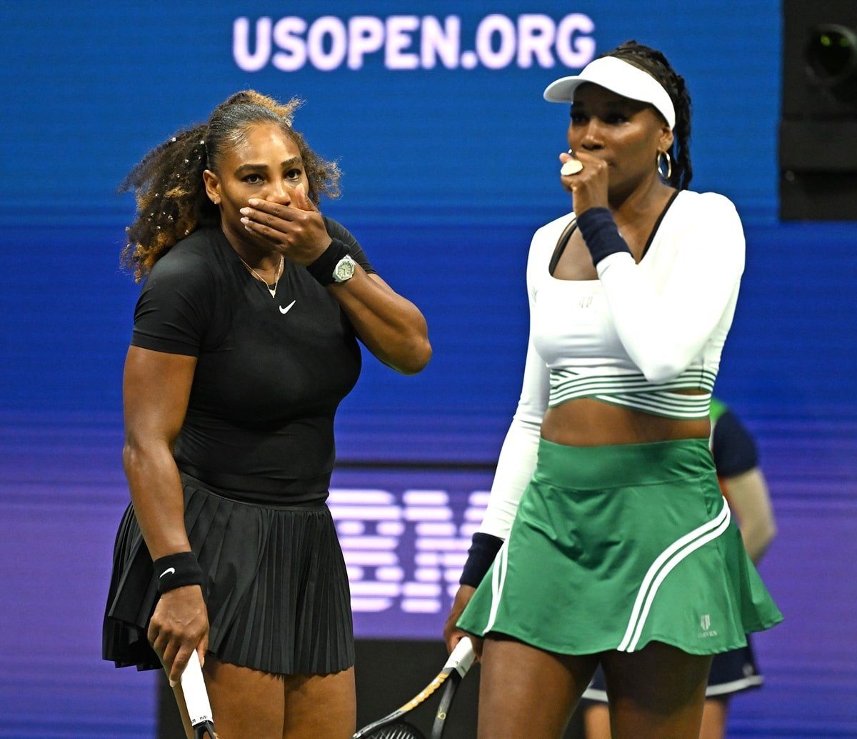 Serena Williams is 5 feet 9 inches (175.3 cm) tall, while her sister Venus Williams is significantly taller at 6 feet ½ inch (184.2 cm)