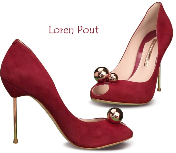 Suede by Sophia Webster Loren Pout Pumps