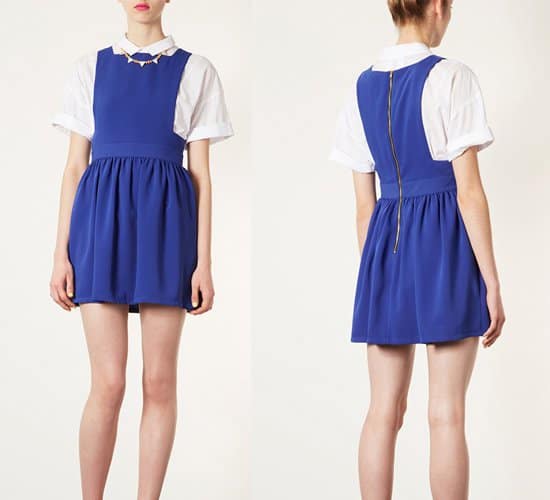 Topshop Wonder Pinafore Dress