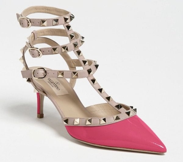 Valentino Rockstud Pumps Pink