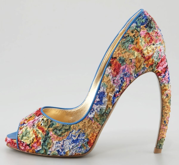 Walter Steiger Pucker Print Pumps