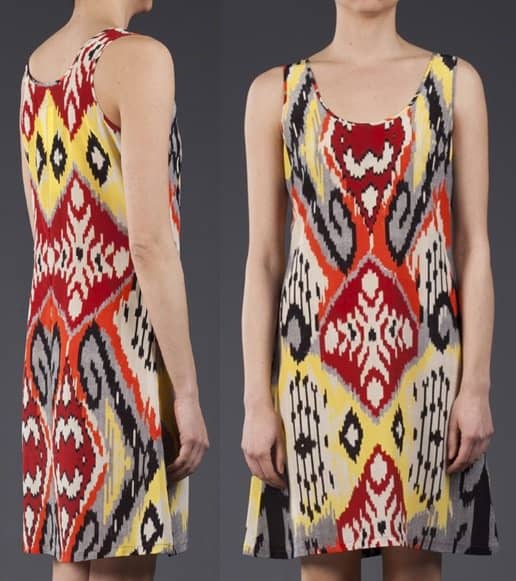 Altuzarra 'Bushbuck' Ikat-Print Tunic-Top-Dress