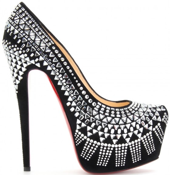 Christian Louboutin Decora 160mm Pumps in Silver