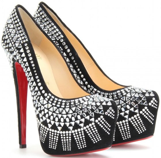 Christian Louboutin Decora 160mm Pumps in Silver