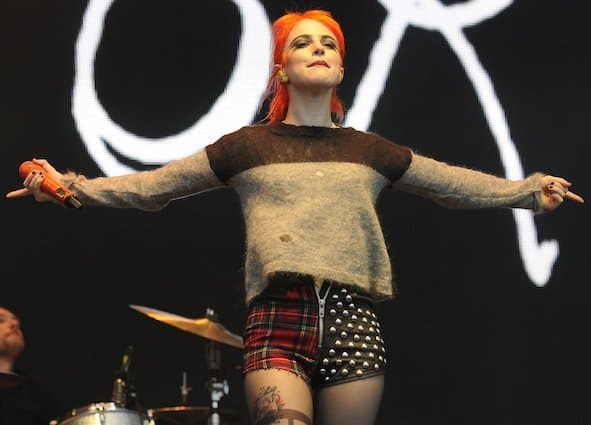 Paramore’s Hayley Williams captivates the audience with a dynamic performance on day 3 of BBC Radio 1's Big Weekend in Derry, Northern Ireland, showcasing her signature rocker style