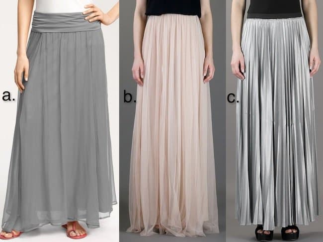 maxi-skirt