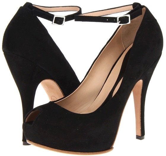 McQ Open-Toe Ankle-Strap Pumps