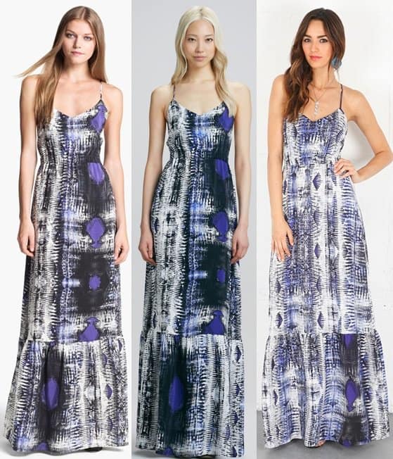 Parker 'Anna' Printed Maxi Dress