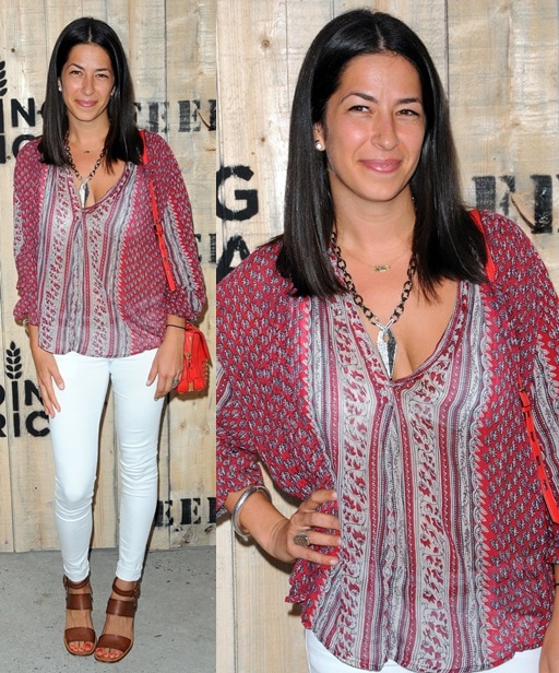 Rebecca Minkoff at the Target and FEED Collaboration launch at Brooklyn Bridge Park in New York City on June 19, 2013