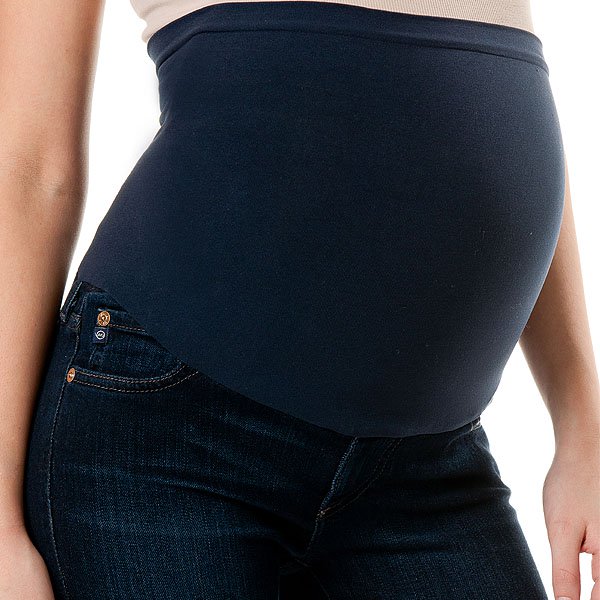 AG Jeans "The Stilt" Maternity Jeans with Secret Fit Belly in Jetsetter