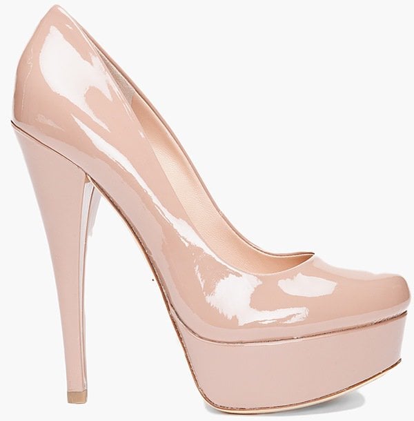 Alejandro Ingelmo Pink Sophia Patent Pump Heels