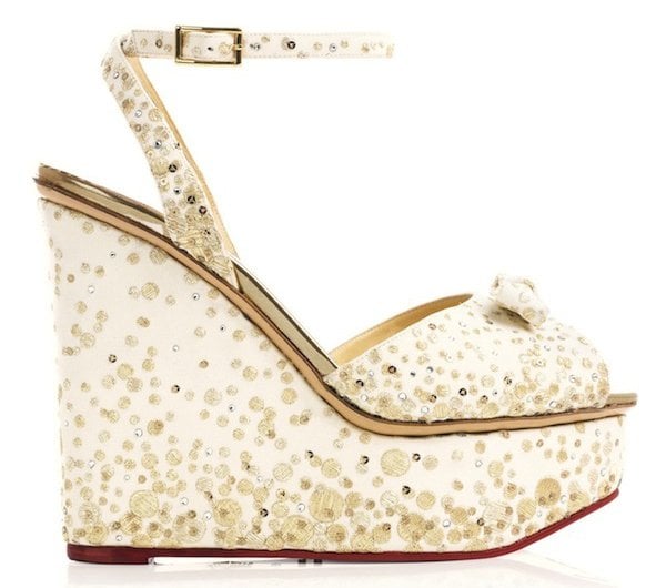 Charlotte Olympia "Miranda" Wedge Sandals