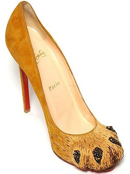 Christian Louboutin Alex Lion Paw pumps