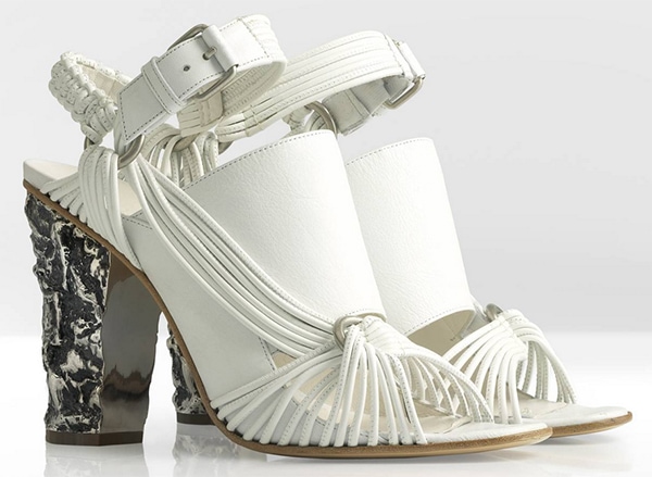 Damir Doma Spring 2013 Sandal White