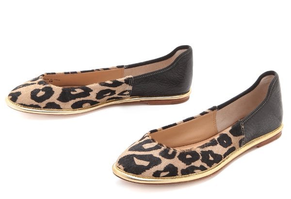 Diane von Furstenberg Botswana Haircalf Flats