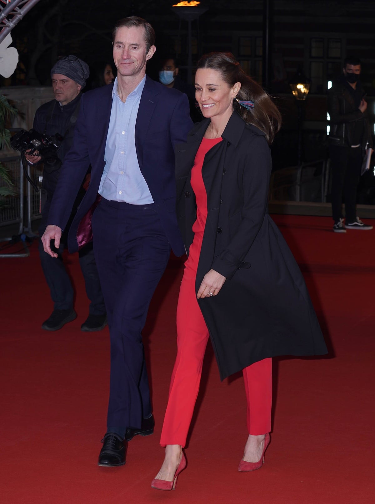 James Matthews and Pippa Middleton attend Cirque du Soleil's "LUZIA" premiere