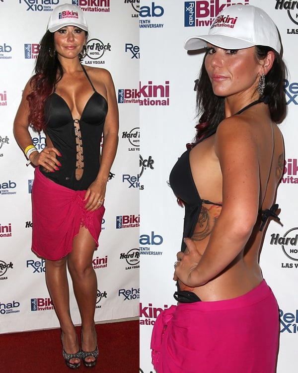 JWoww hosts the second round of preliminary eliminations for the Rehab Bikini Invitational 2013