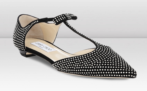 Jimmy Choo "Tango" Studded Flats