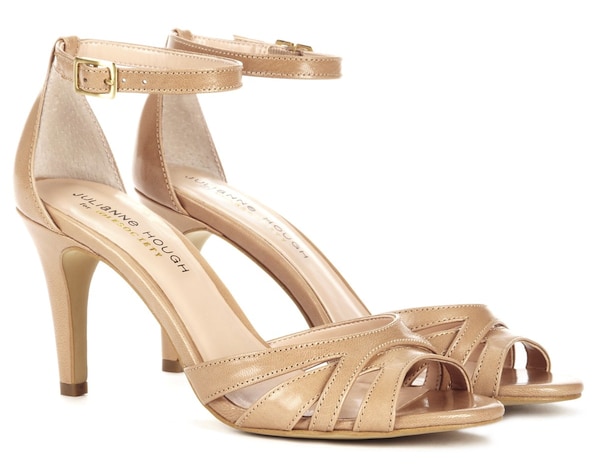 Julianne Hough for Sole Society "Gianna" Sandals in Beach Tan