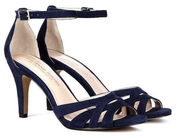 Julianne Hough for Sole Society "Gianna" Sandals in Navy