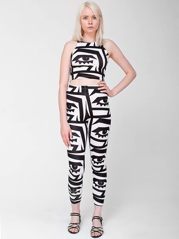 Trendy KESH X American Apparel Cotton Spandex Leggings, as seen on Jessie J
