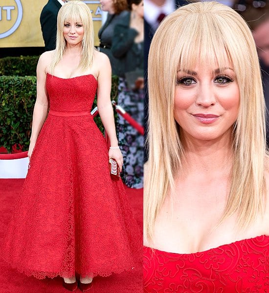 Kaley Cuoco 2013 SAG Awards