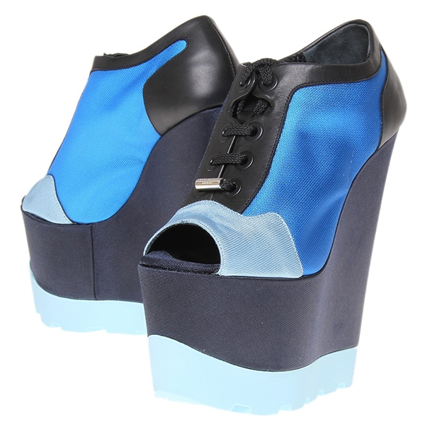 Kurt Geiger Race You Wedge Trainers