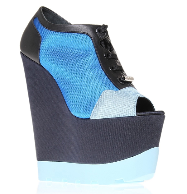 Kurt Geiger Race You Wedge Trainers