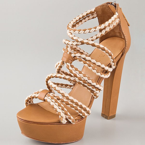 L.A.M.B. "Morisa" Platform Sandals