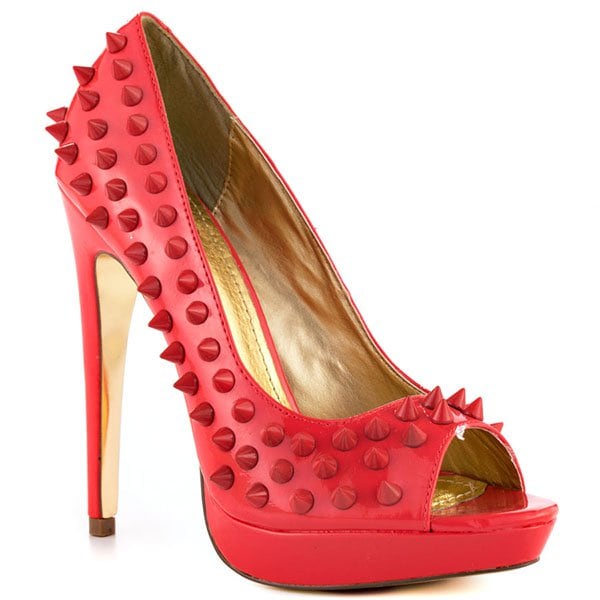 Red Luichiny "Back At Ya" Pumps