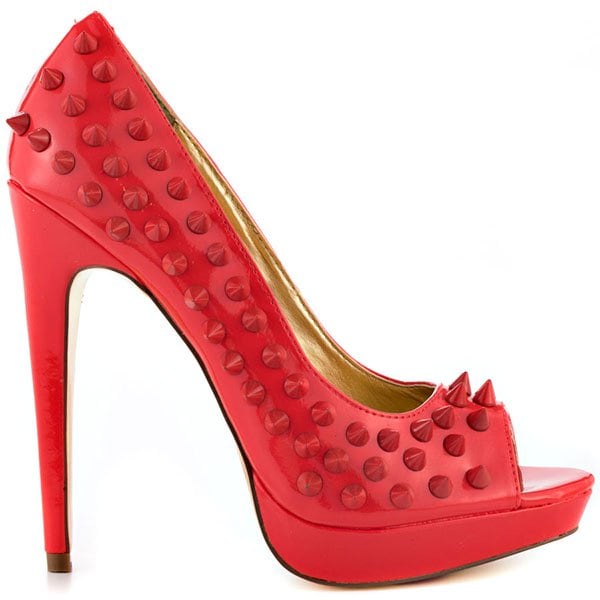 Red Luichiny "Back At Ya" Pumps