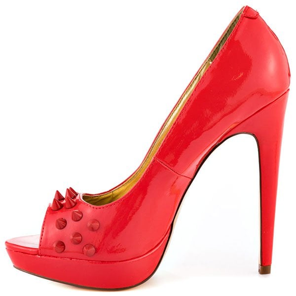 Red Luichiny "Back At Ya" Pumps