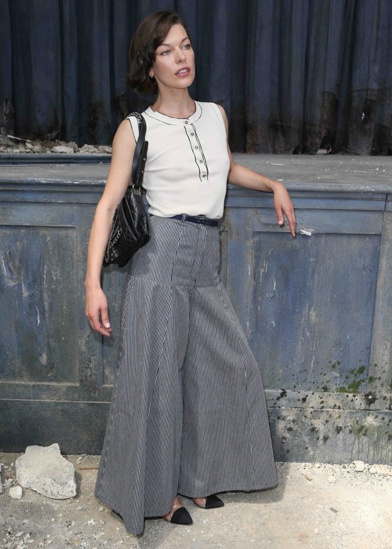 CORSET WAIST WIDE LEG PANT MILLA IN SEVILLA