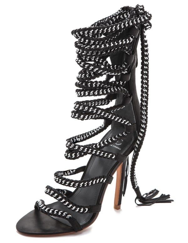 Monika Chiang "Imena" Lace-Up Sandals