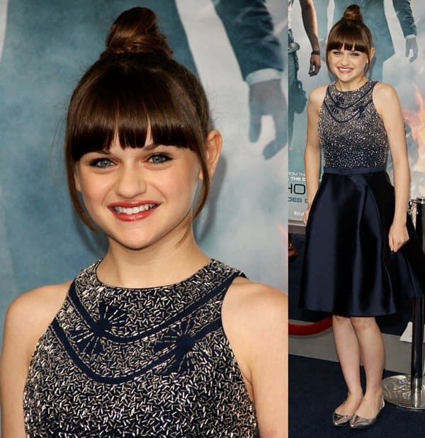 Joey King at the premiere of 'White House Down' at Ziegfeld Theatre in New York on June 25, 2013
